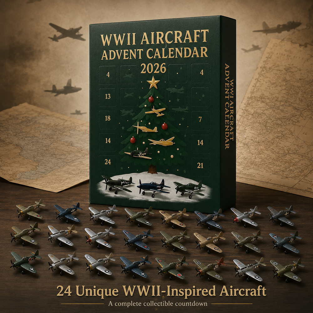 Daily aircraft Advent countdown for collectors