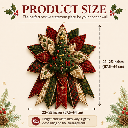 🎄💕Beginner-Friendly Oversized Christmas Character Quilted Door Hanger Sewing Kit | Complete Kit with All Tools & Step-by-Step Guide Included