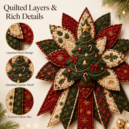 🎄💕Beginner-Friendly Oversized Christmas Character Quilted Door Hanger Sewing Kit | Complete Kit with All Tools & Step-by-Step Guide Included