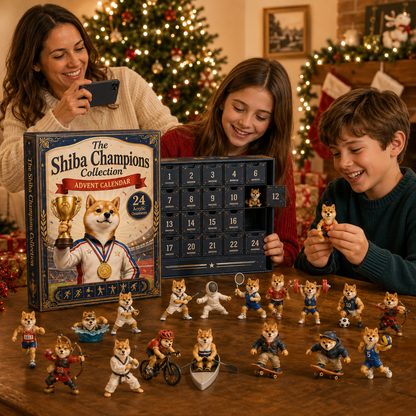 🐕🏆 Shiba Champions Sports Advent Calendar 2026 – 24 Days of Athletic Shiba Surprises 🎄✨