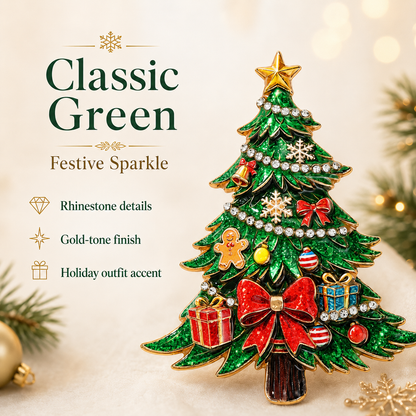 🎄2026 Limited Edition-Yuletide Evergreen Artisan brooch