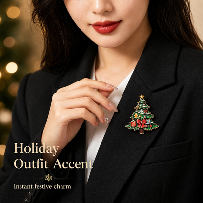 🎄2026 Limited Edition-Yuletide Evergreen Artisan brooch