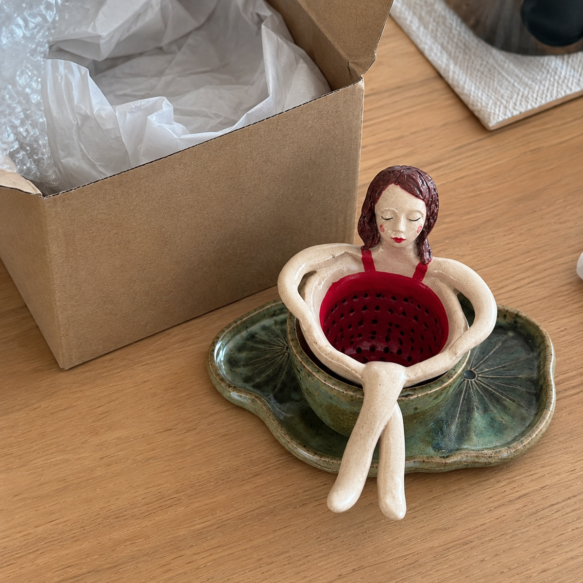 Ceramic Tea Strainer Unboxing