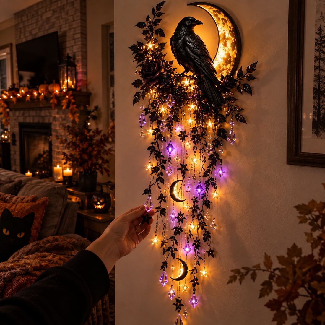Customer unboxing Ghost Veil Halloween decoration