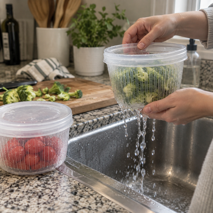 4Pcs Kitchen Storage Containers