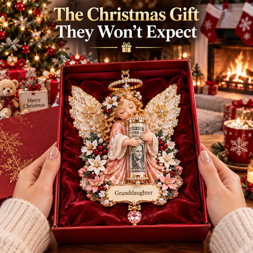 👼🎄 Christmas Angel Cash Holder Ornament