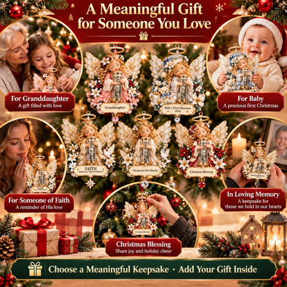 👼🎄 Christmas Angel Cash Holder Ornament