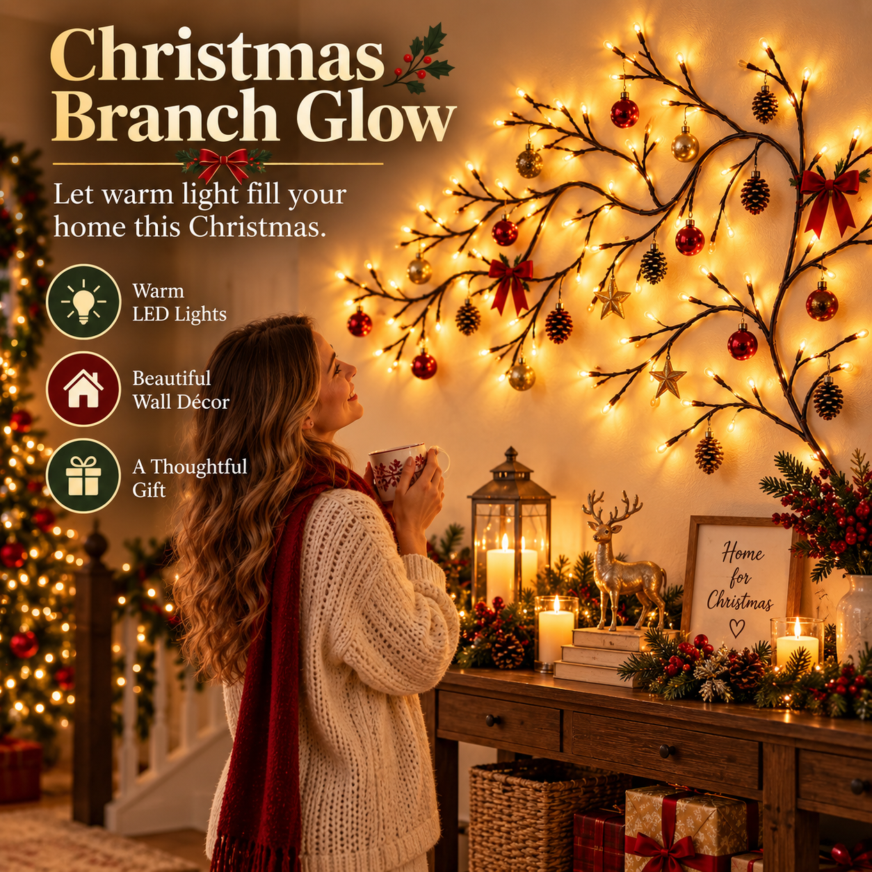 Christmas Branch Glow