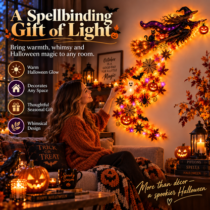 🎃Halloween Magic Trail Wall Light - Spooky Halloween Glow, Right on Your Wall🎃