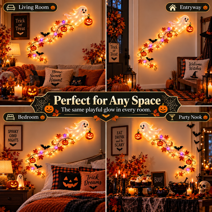 🎃Halloween Magic Trail Wall Light - Spooky Halloween Glow, Right on Your Wall🎃