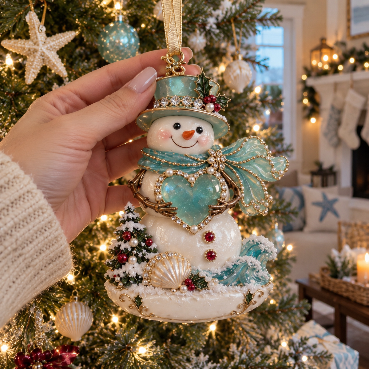 🎅 2026 Christmas Gift 50% Off--Coastal Christmas Magic Christmas tree ornaments