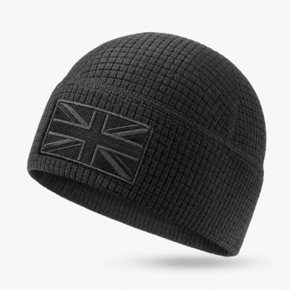 Flag Embroidery Waffle Watch Cap