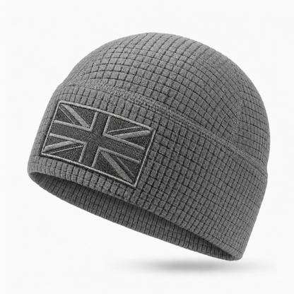 Flag Embroidery Waffle Watch Cap