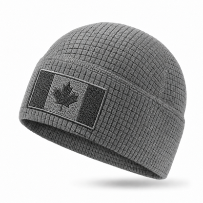 Flag Embroidery Waffle Watch Cap