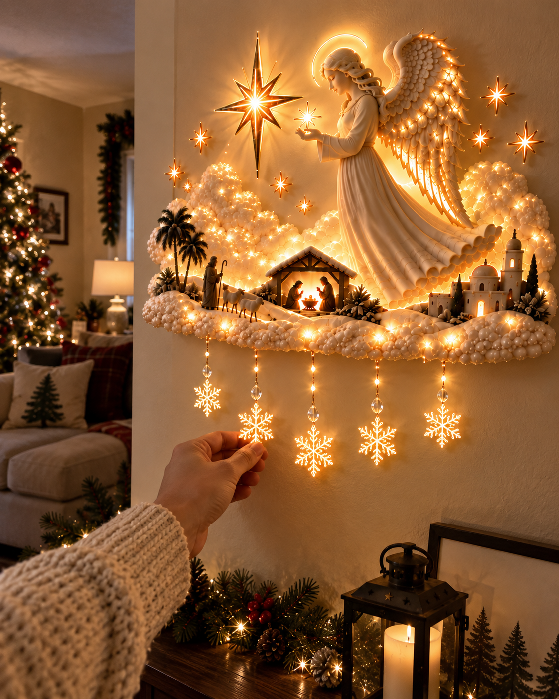 ✨Last Day 56% OFF✨ Christmas Blessing Angel Glow