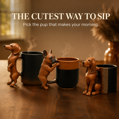 🐕 Handmade Dachshund Mug
