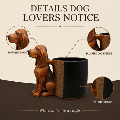 🐕 Handmade Dachshund Mug