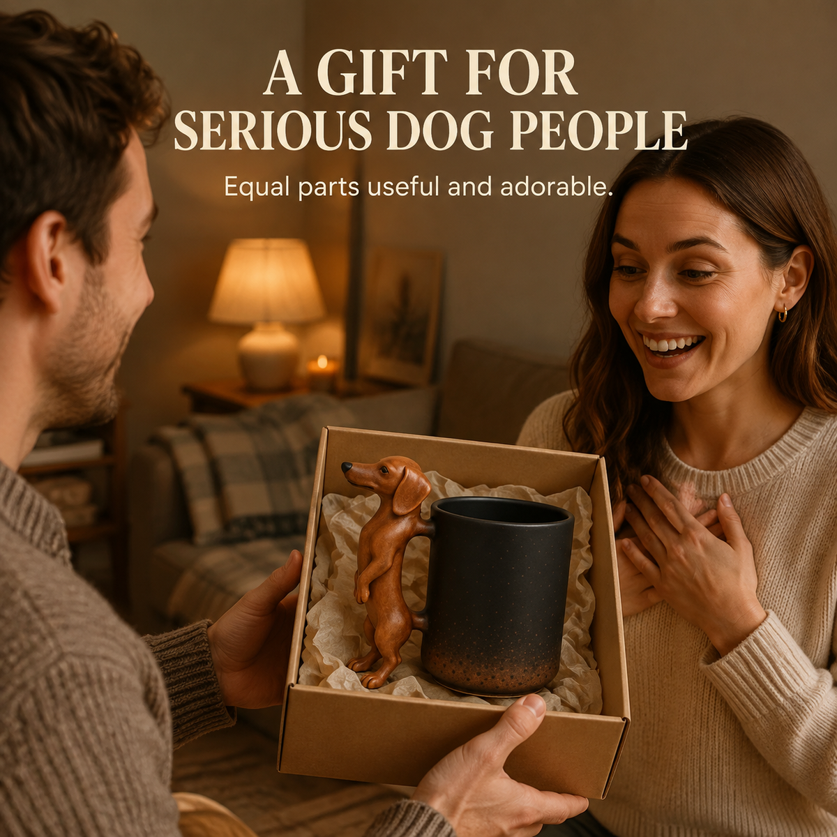 🐕 Handmade Dachshund Mug