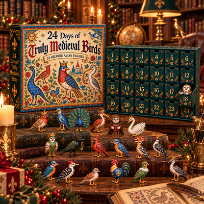 🏰 24 Days of Truly Medieval Birds