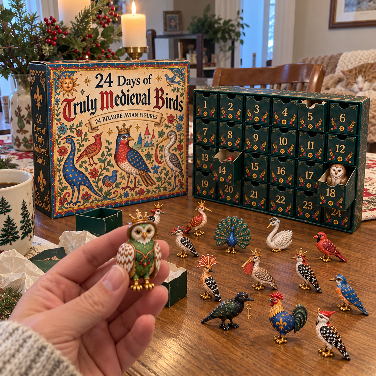 🏰 24 Days of Truly Medieval Birds