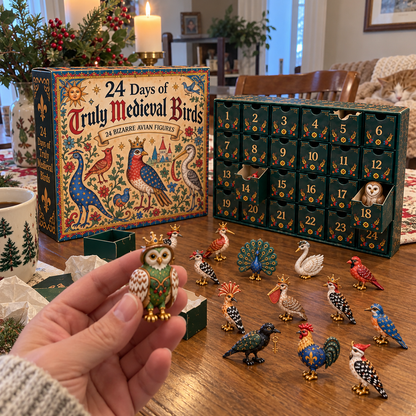 🏰 24 Days of Truly Medieval Birds
