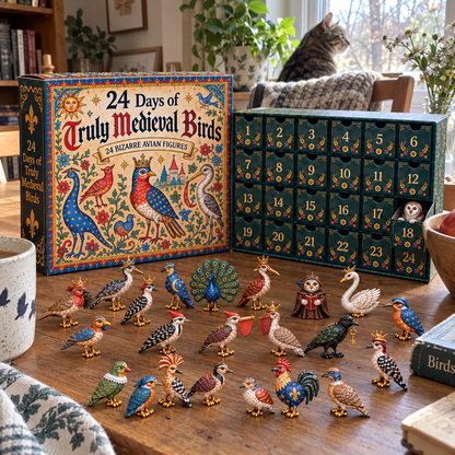 🏰 24 Days of Truly Medieval Birds