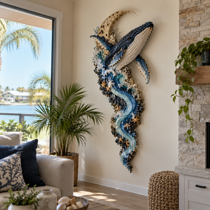 ⏰Limited Stock 50% OFF - 🌊✨ Enchanted Ocean Legends™ Lighted Wall Décor Collection 🐋🧜‍♀️