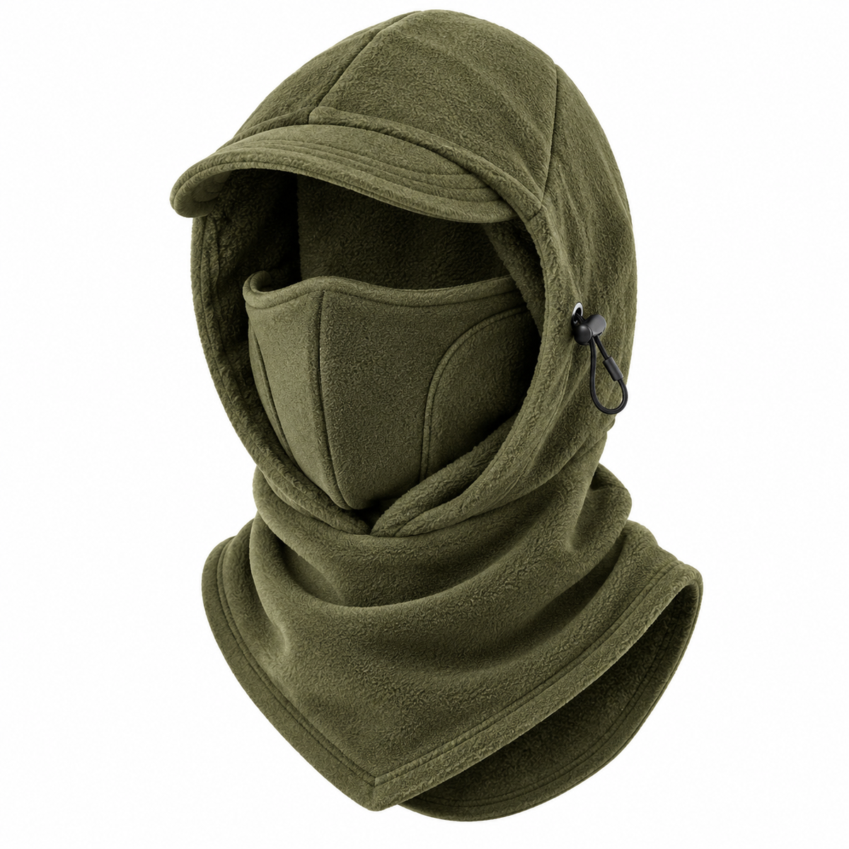 🔥Fleece Double Layer Integrated Mask Hat