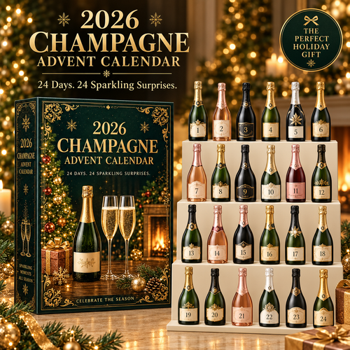 🥂🎄 Champagne Advent Calendar 2026 – 24 Days of Sparkling Christmas Surprises ✨