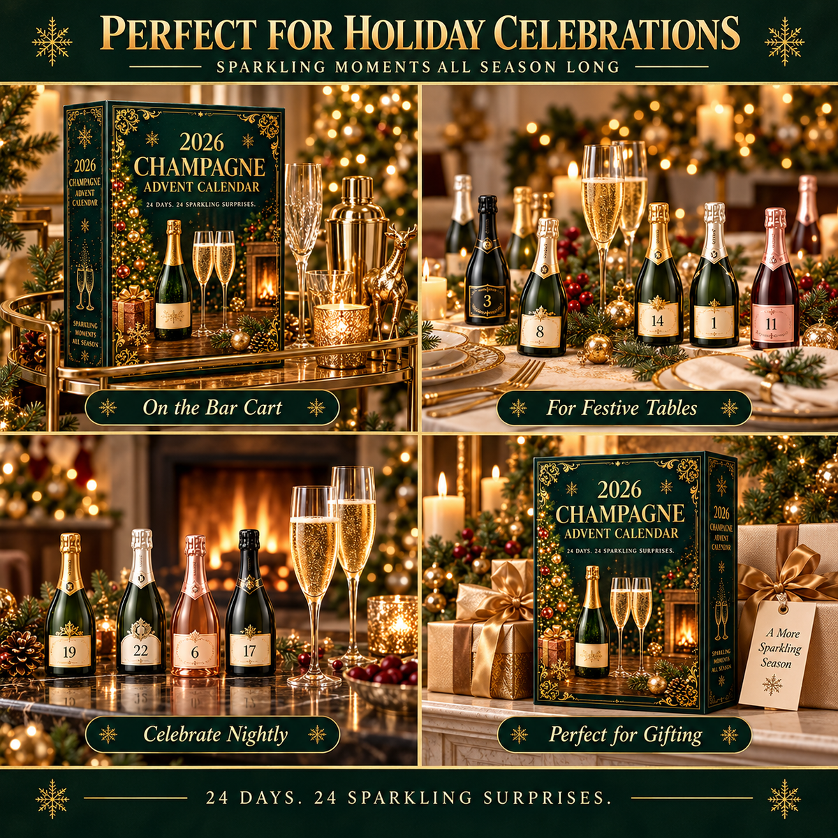 Premium details of Champagne Advent Calendar