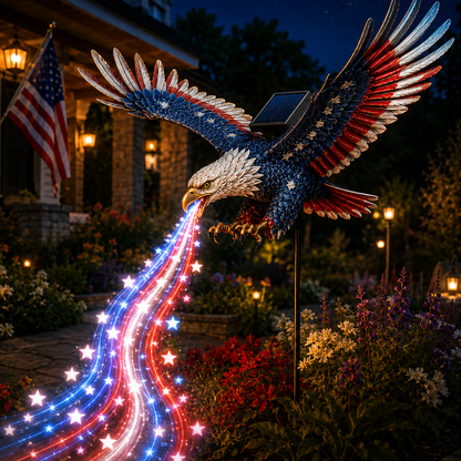 ✨🇺🇸 250th Anniversary Sale - 50% OFF 🦅 Eagle of Freedom™ Solar Garden Light