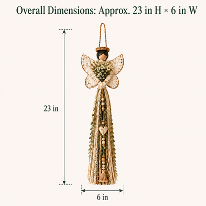 Grace In Bloom Angel Wall Hanging