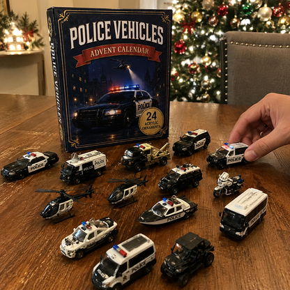 Police Vehicles Fleet Advent Calendar 2026