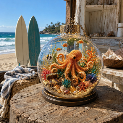 🌊Summer Ocean Animal Lighted Diorama Ornament