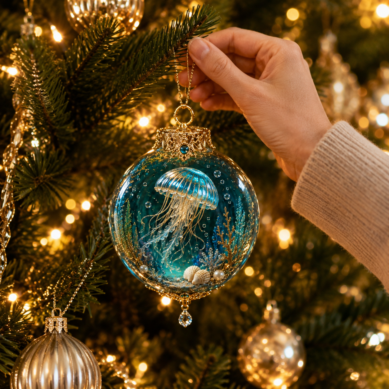 ✨Ocean Wonders Christmas Ornament Collection