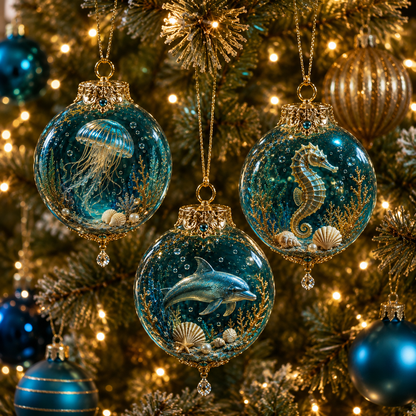 ✨Ocean Wonders Christmas Ornament Collection