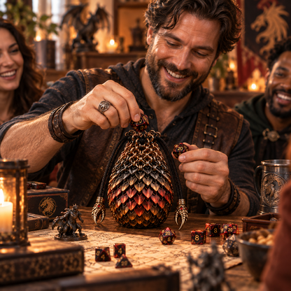 🔥🐉Dragonkeeper’s Pouch – DIY Craft Kit