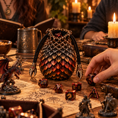 🔥🐉Dragonkeeper’s Pouch – DIY Craft Kit