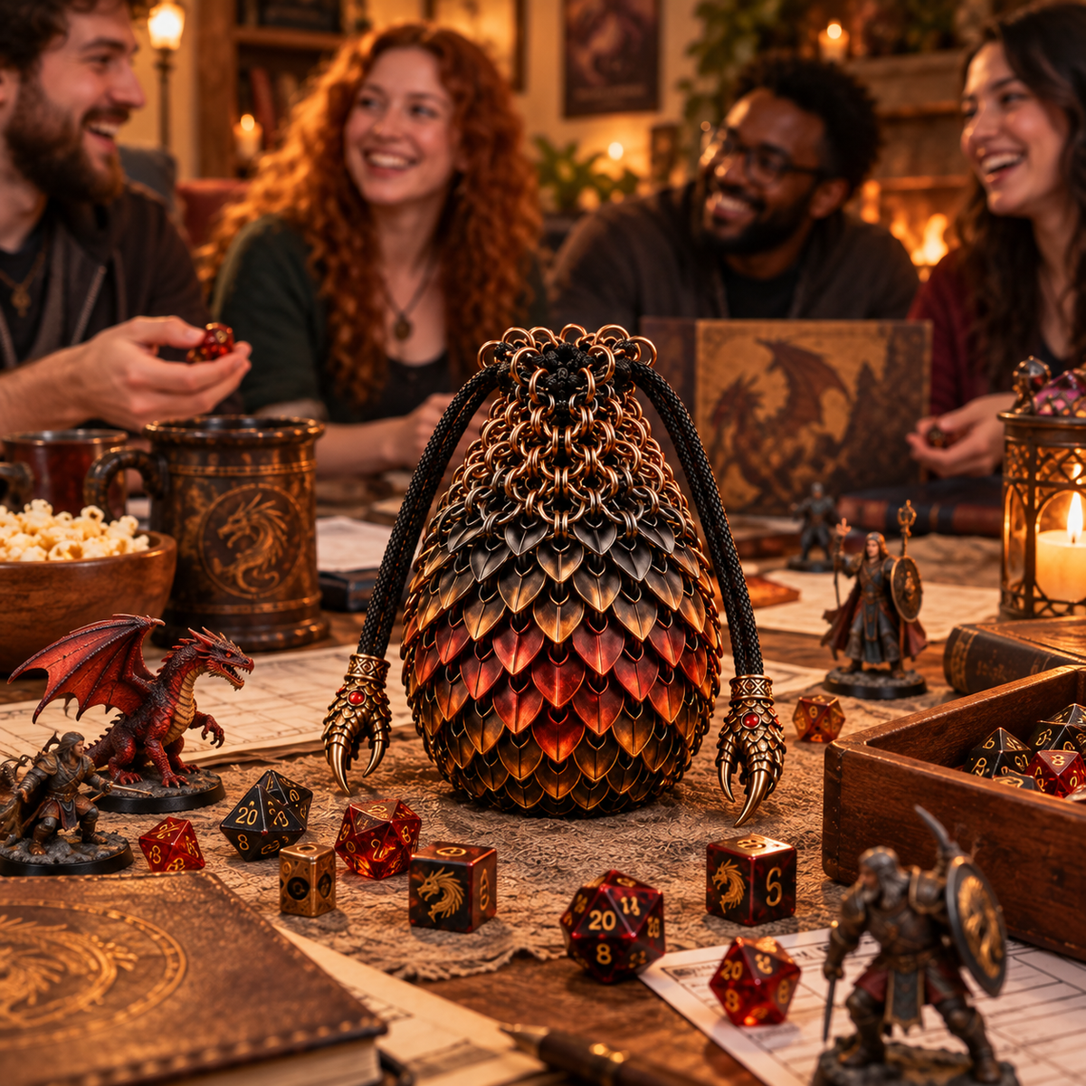 🔥🐉Dragonkeeper’s Pouch – DIY Craft Kit