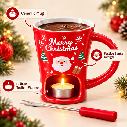 ✨Santa Chocolate Fondue Mug🎅