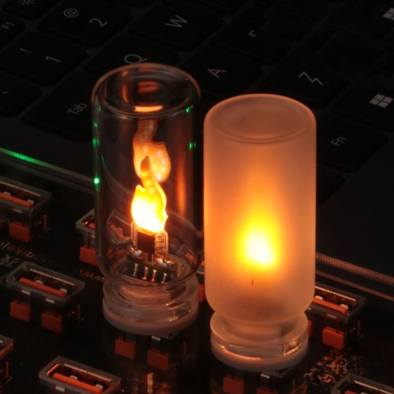 ChubbyGlow - Transparent RGB LED Light，USB Powered Mood Lighting for Car/Bedroom/Parties（副本）