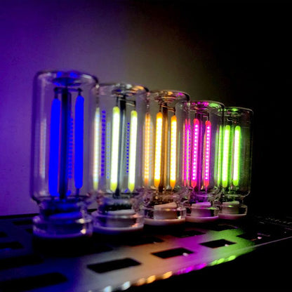 ChubbyGlow - Transparent RGB LED Light，USB Powered Mood Lighting for Car/Bedroom/Parties（副本）