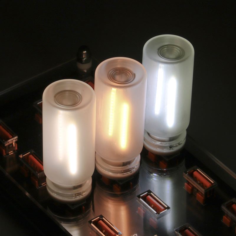 ChubbyGlow - Transparent RGB LED Light，USB Powered Mood Lighting for Car/Bedroom/Parties（副本）