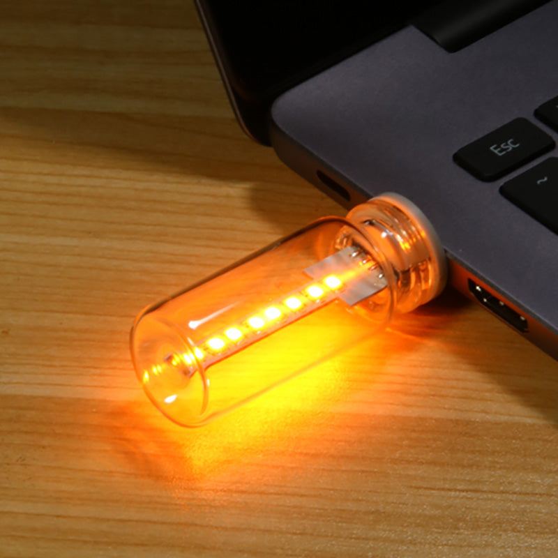 ChubbyGlow - Transparent RGB LED Light，USB Powered Mood Lighting for Car/Bedroom/Parties（副本）