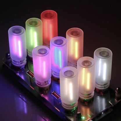 ChubbyGlow - Transparent RGB LED Light，USB Powered Mood Lighting for Car/Bedroom/Parties（副本）