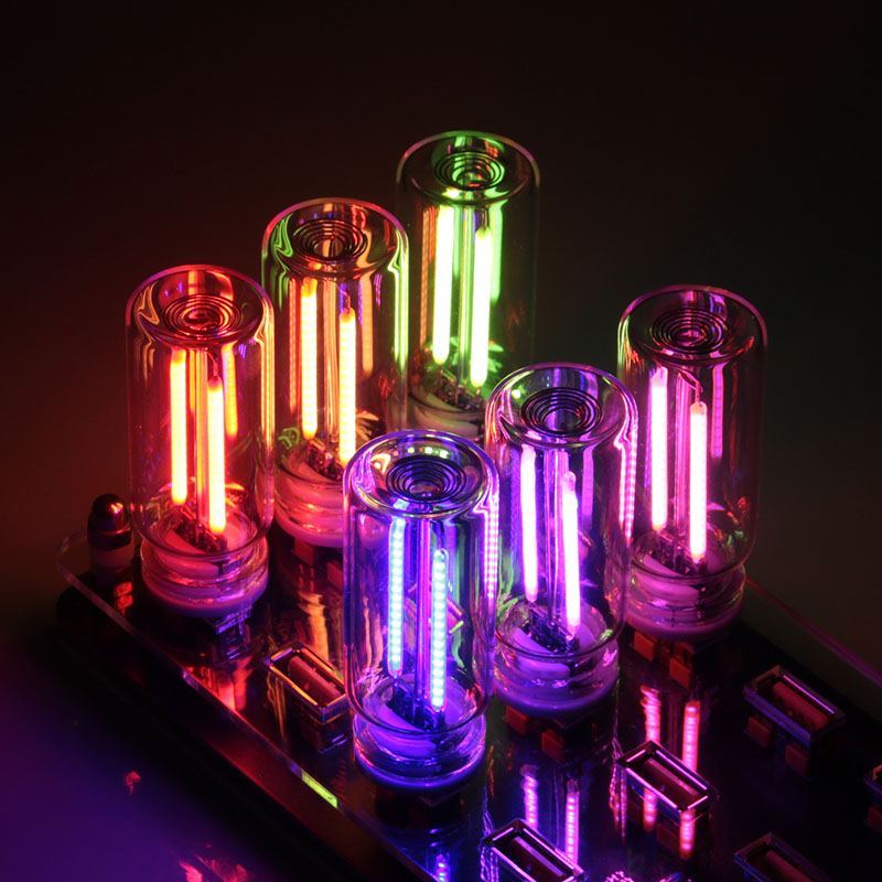 ChubbyGlow - Transparent RGB LED Light，USB Powered Mood Lighting for Car/Bedroom/Parties（副本）