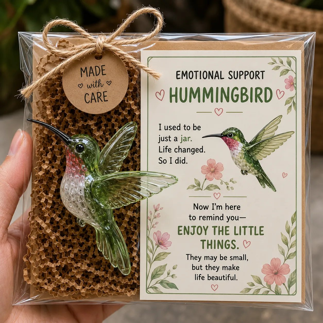 🎁Emotional Support Animal Gift – A Tiny Companion with a Big Heart