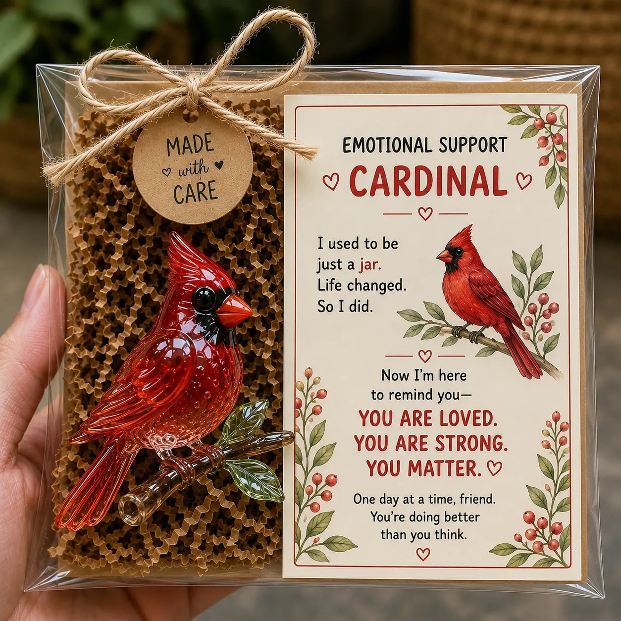 🎁Emotional Support Animal Gift – A Tiny Companion with a Big Heart