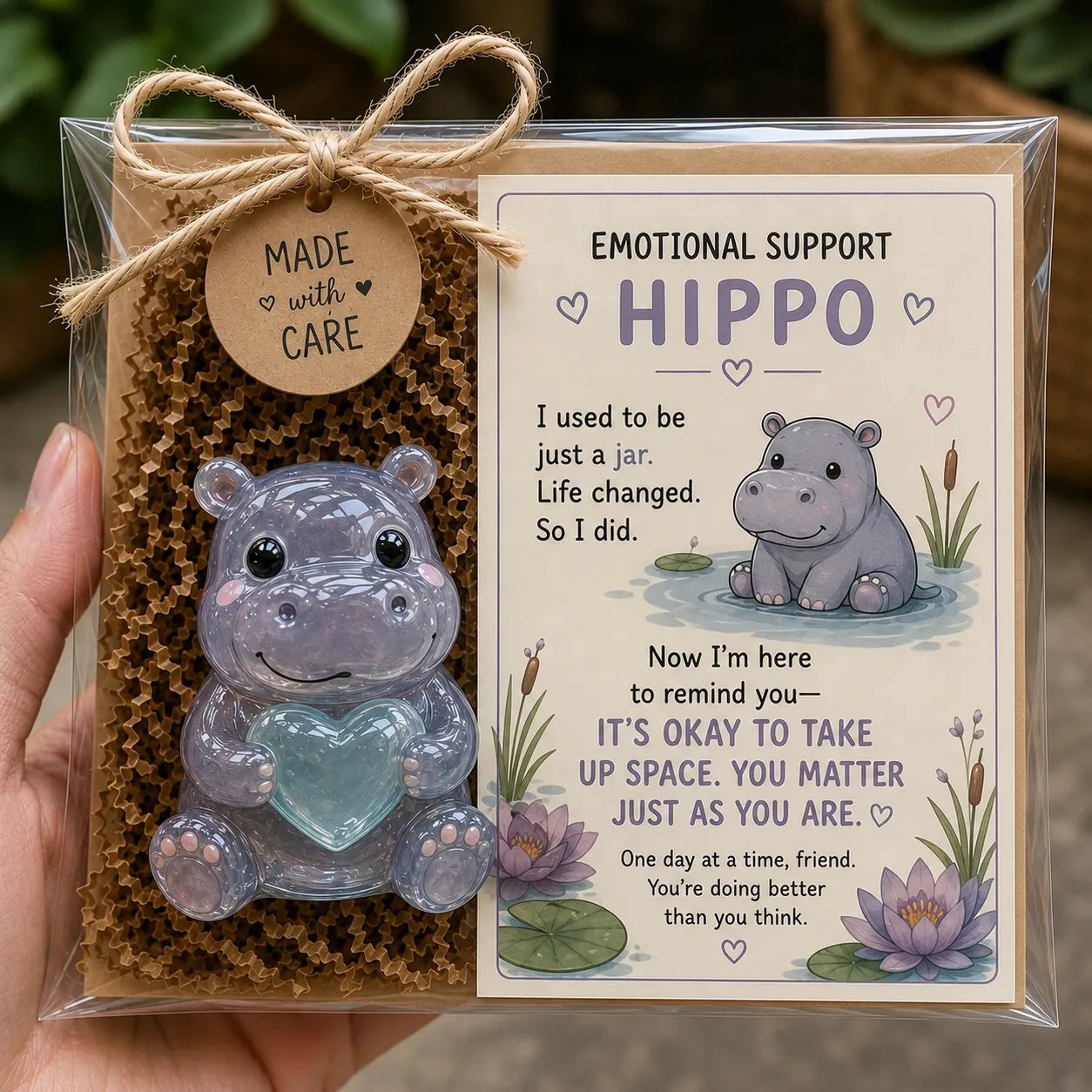 🎁Emotional Support Animal Gift – A Tiny Companion with a Big Heart