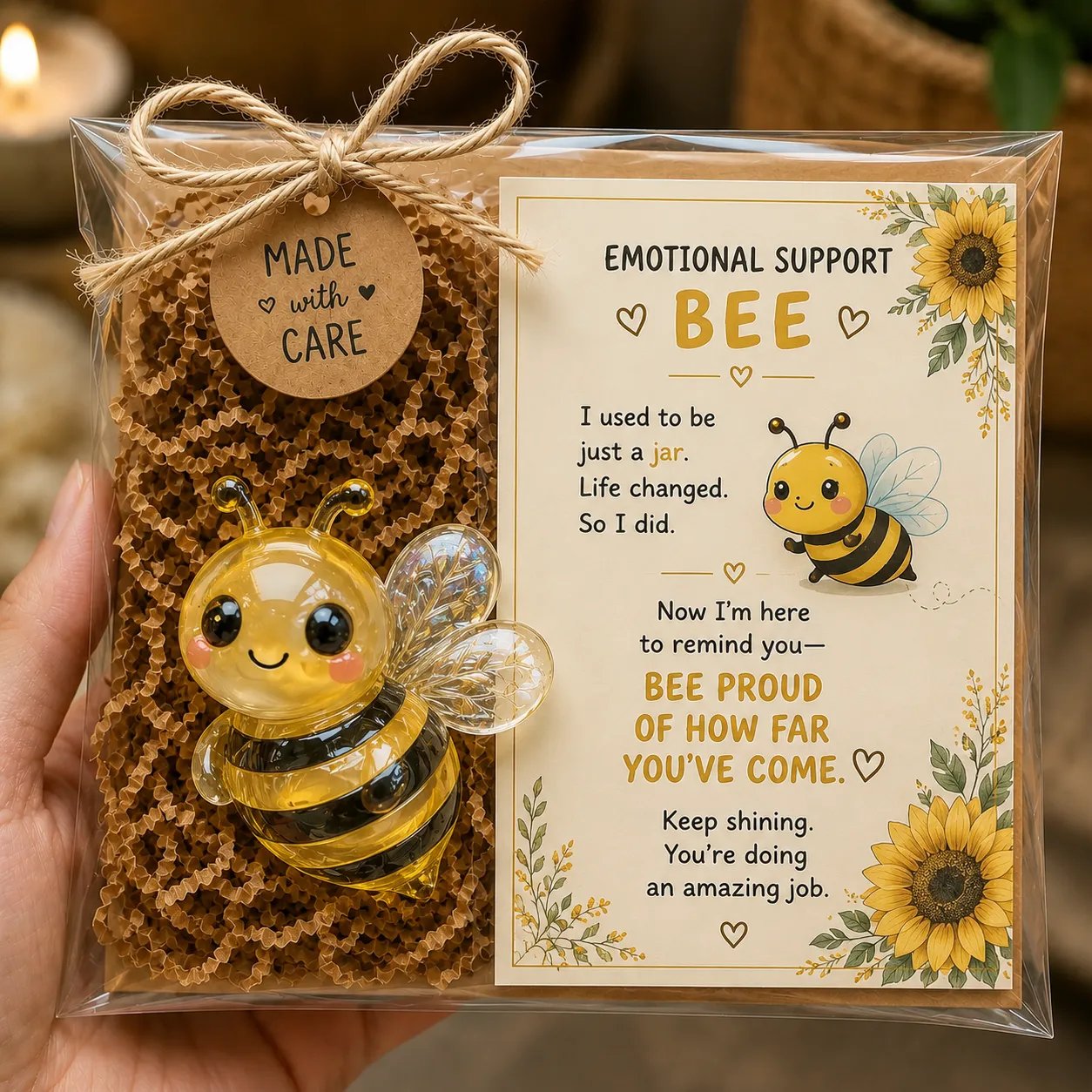 🎁Emotional Support Animal Gift – A Tiny Companion with a Big Heart
